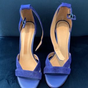 Joie Airlie royal blue sandals with ankle strap